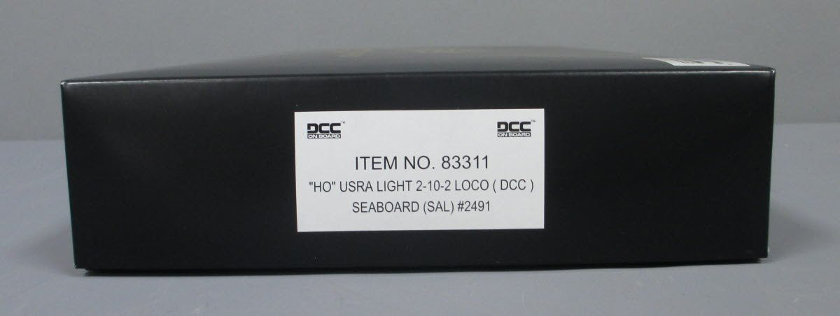 Bachmann 83311 HO SAL USRA 2-10-2 Light Steam Locomotive w/DCC #2491