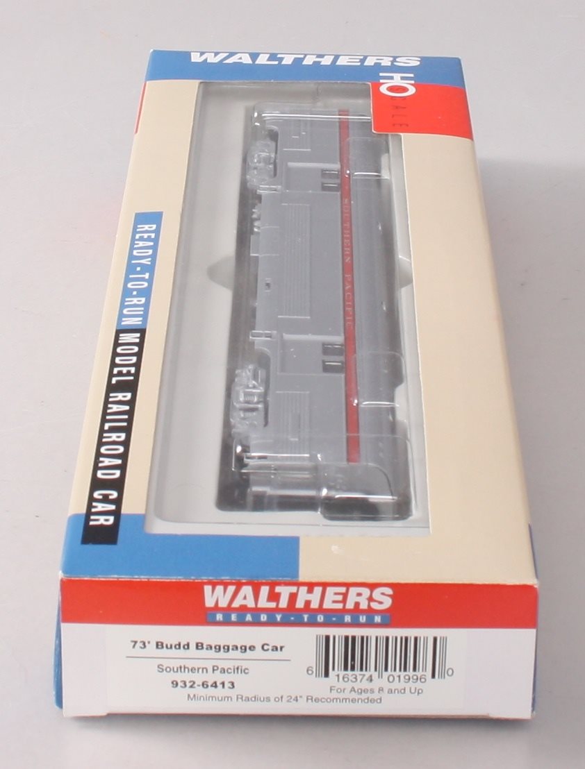 Walthers 932-6413 HO Scale Southern Pacific 73' Budd Baggage Car LN/Box