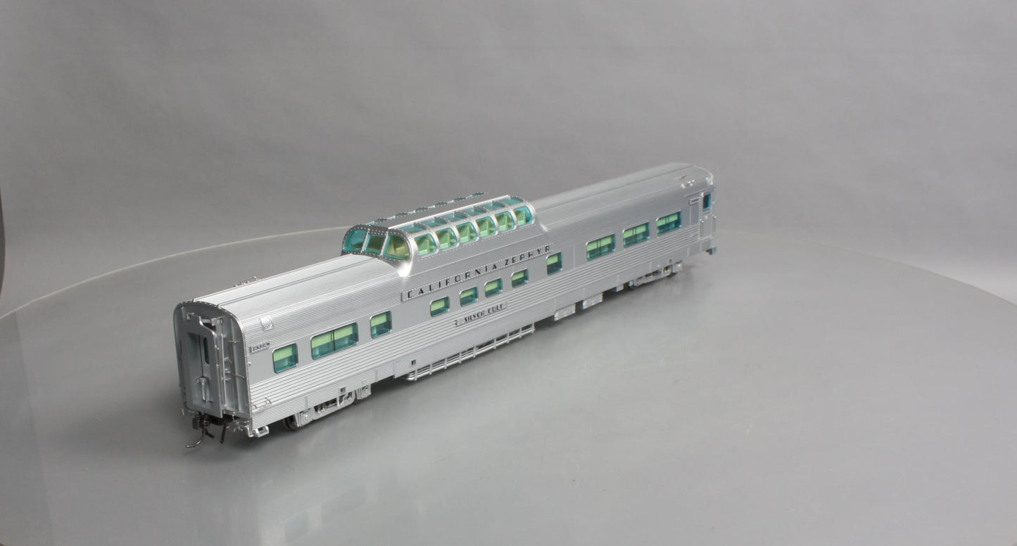 Atlas 3009013-1 O D&RGW "Silver Colt" Dome Car with Window 2-Rail #1106