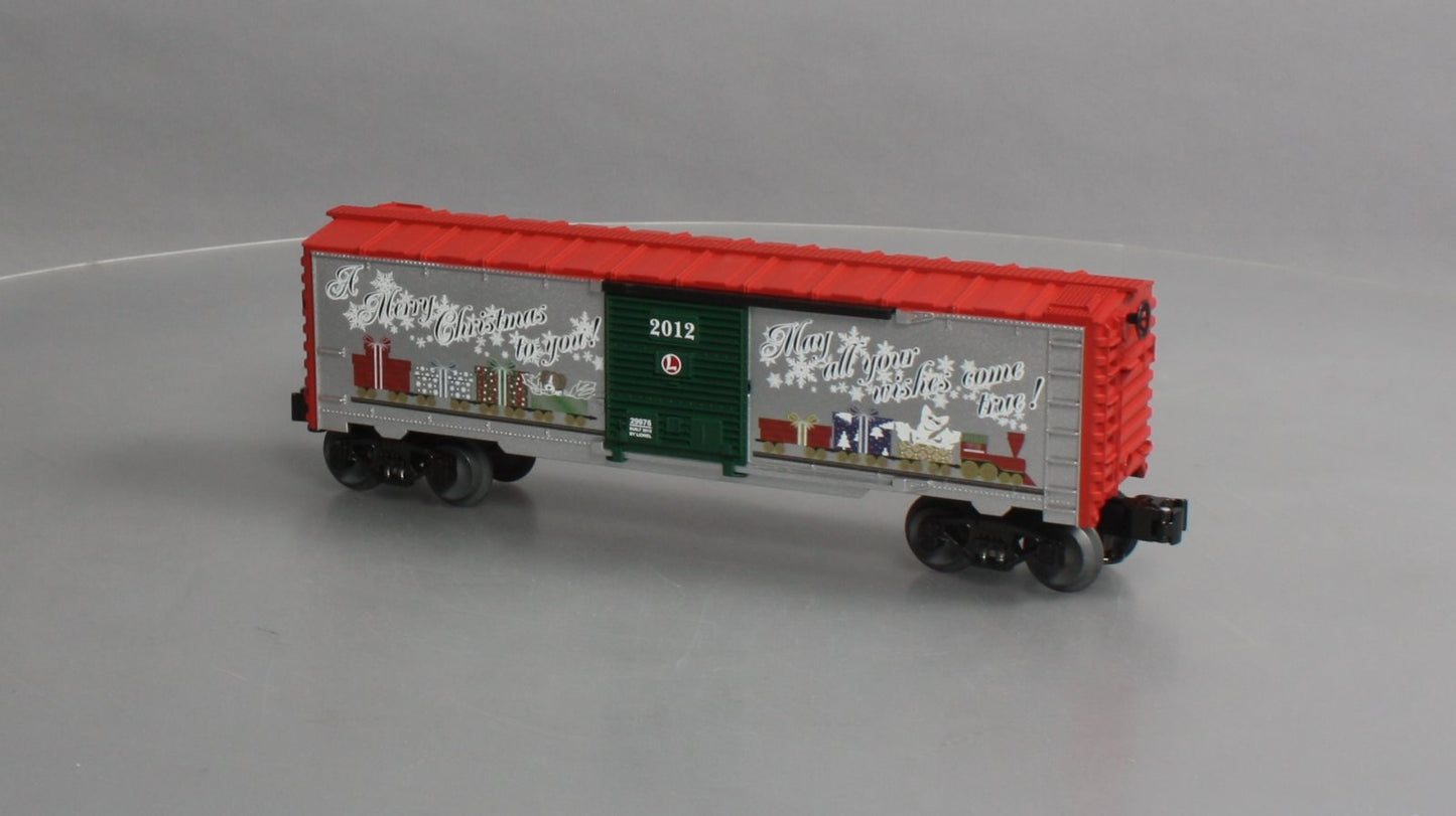 Lionel 6-29976 O Gauge 2012 Holiday Boxcar NIB