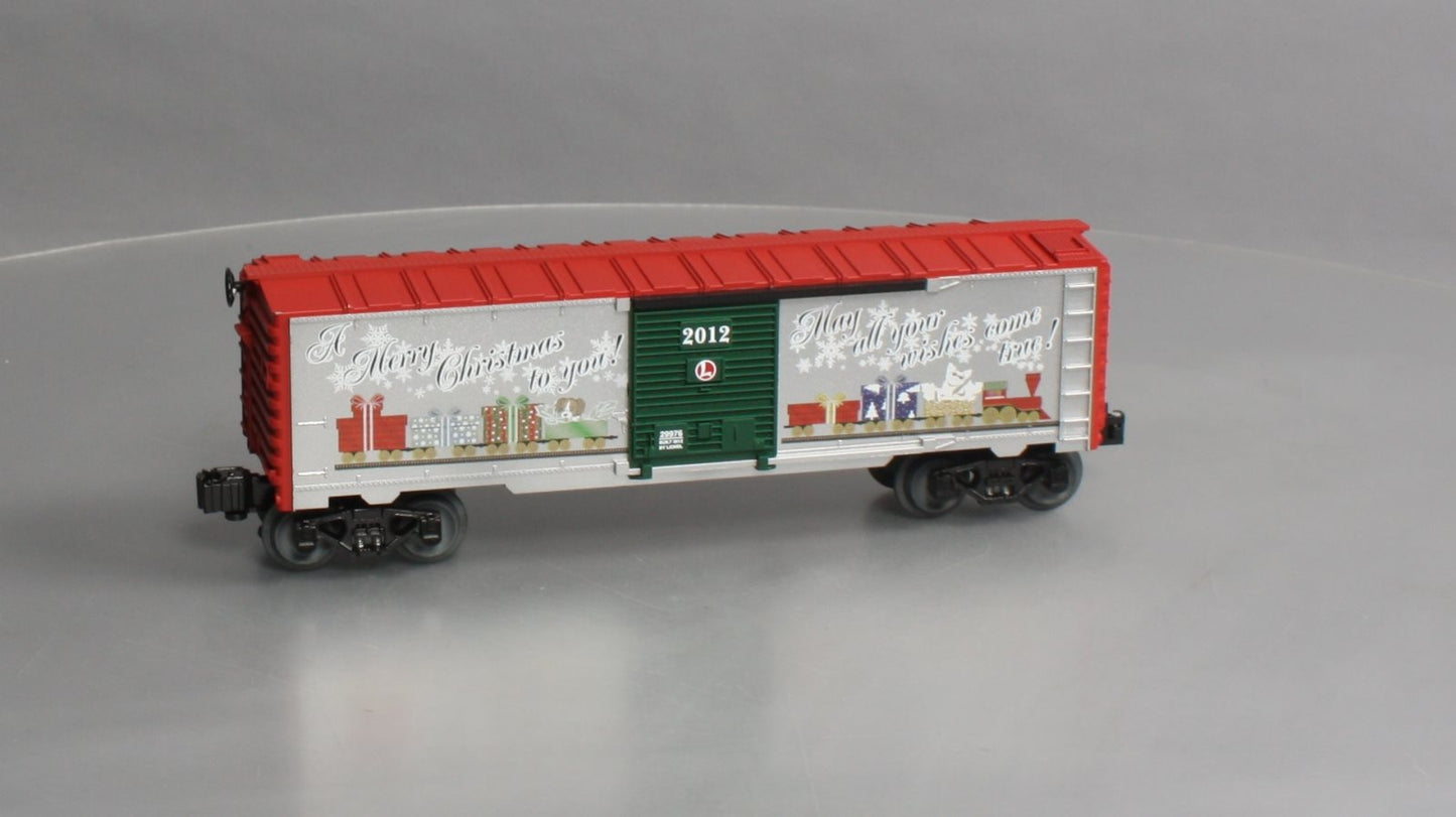 Lionel 6-29976 O Gauge 2012 Holiday Boxcar NIB