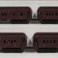 K-Line K-4880C O PRR "Madison Avenue" 15" Heavyweight Passenger Cars (Set of 4) LN/Box