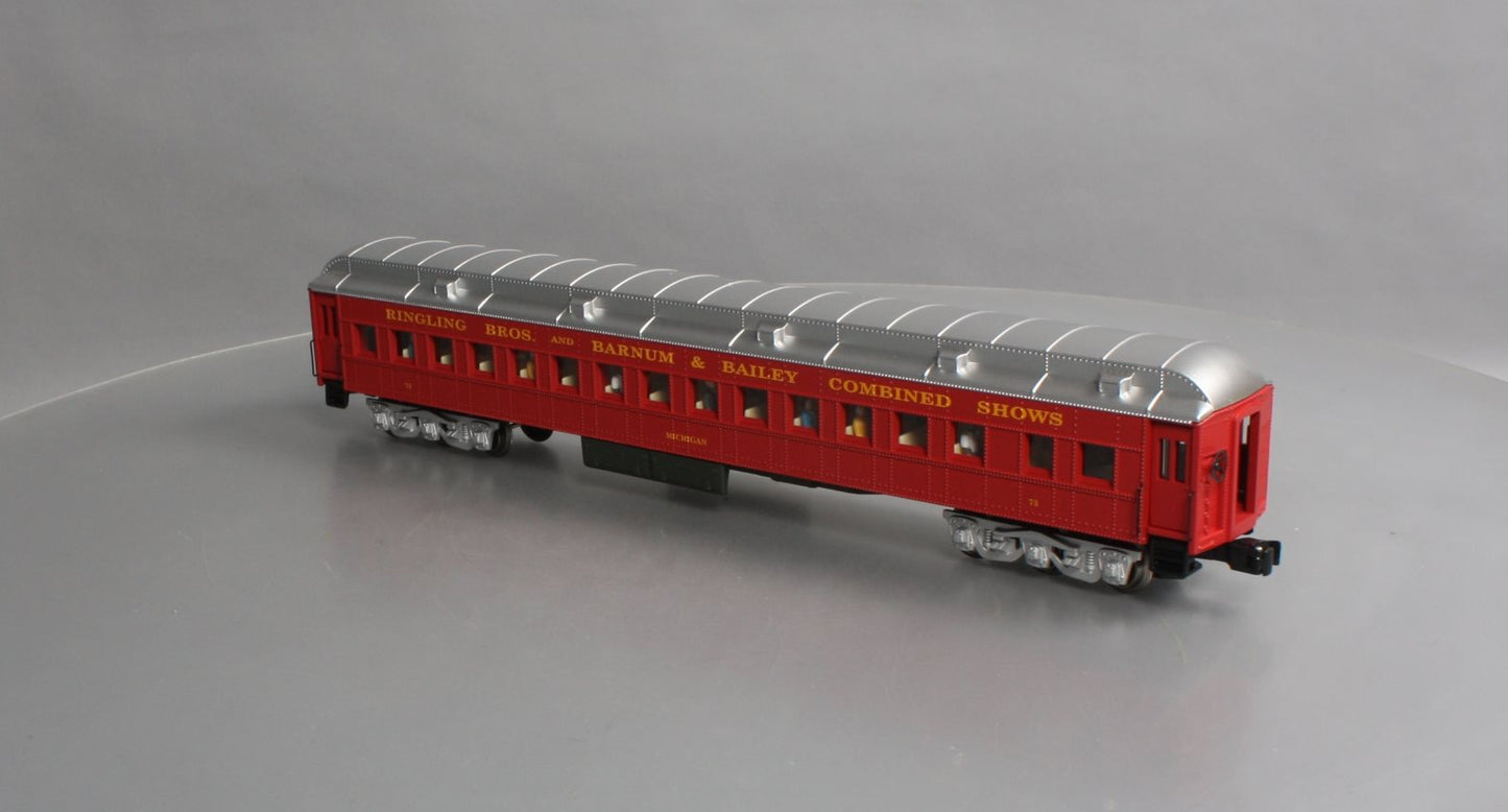 K-Line 6-21689 O Ringling Bros "Michigan" 18" Heavyweight Coach Car #73 LN/Box