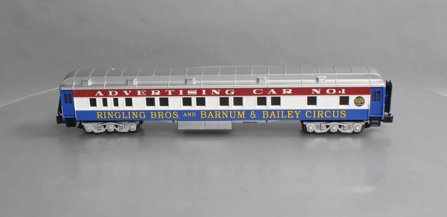 K-Line 6-22513 O Ringling Bros 18" Heavyweight 1938-46 Advertising Car #1 LN/Box