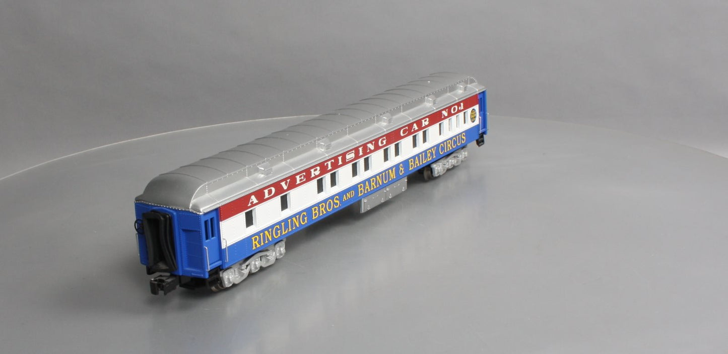 K-Line 6-22513 O Ringling Bros 18" Heavyweight 1938-46 Advertising Car #1 LN/Box
