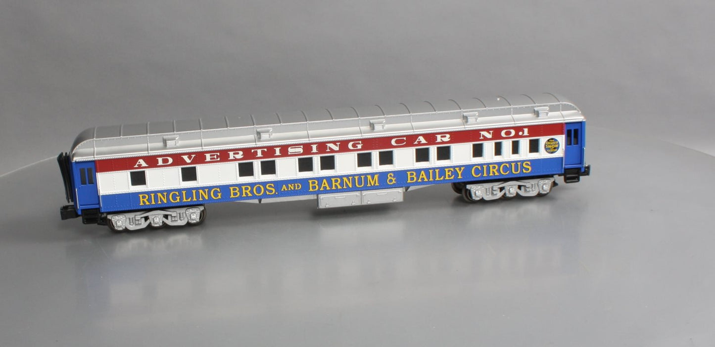 K-Line 6-22513 O Ringling Bros 18" Heavyweight 1938-46 Advertising Car #1 LN/Box