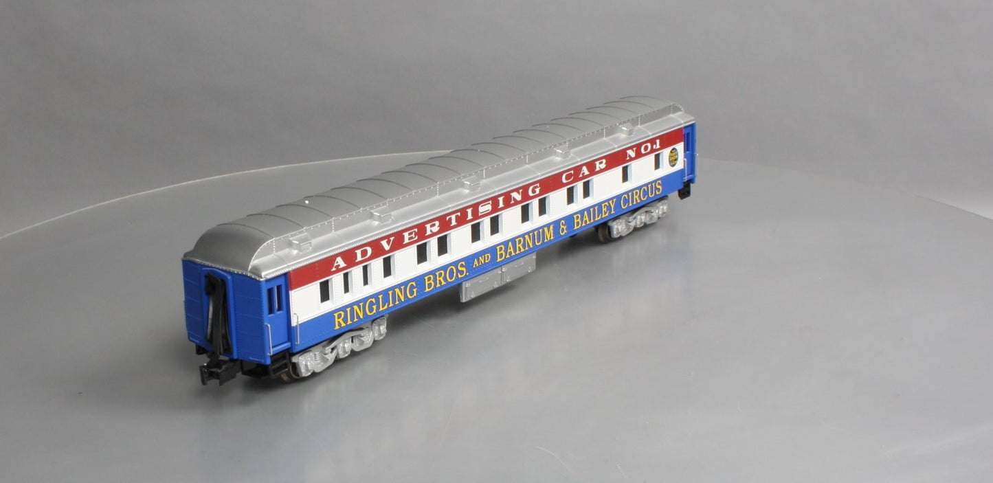 K-Line 6-22513 O Ringling Bros 18" Heavyweight 1938-46 Advertising Car #1 LN/Box