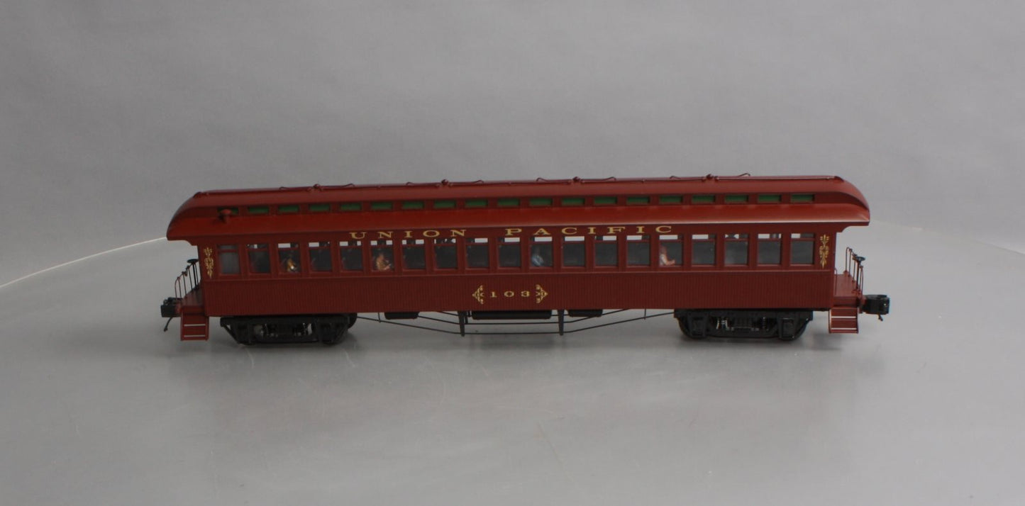 MTH 20-62013B Union Pacific 64' Woodsided Coach Passenger Car #103  LN/Box