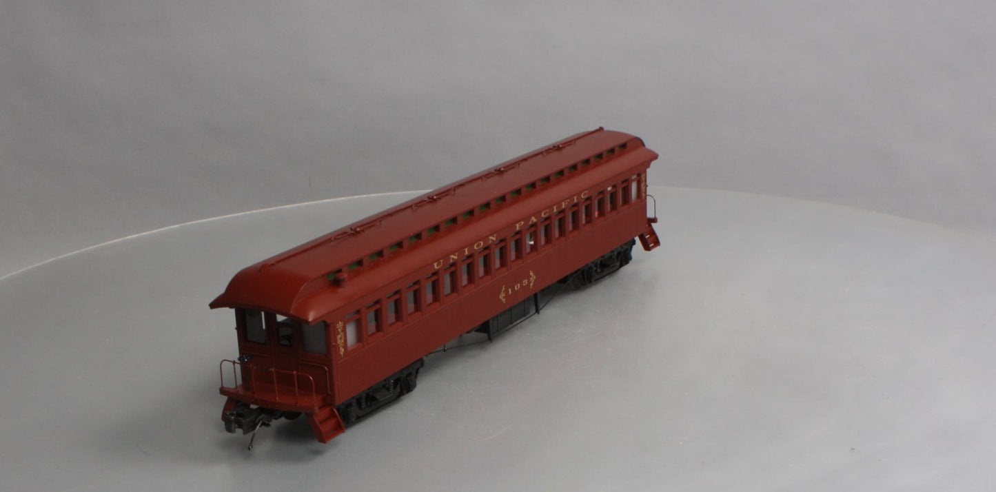 MTH 20-62013B Union Pacific 64' Woodsided Coach Passenger Car #103  LN/Box