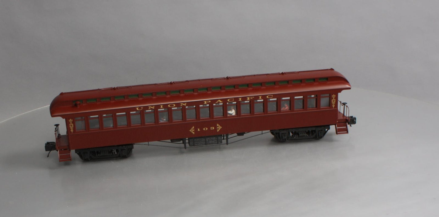 MTH 20-62013B Union Pacific 64' Woodsided Coach Passenger Car #103  LN/Box