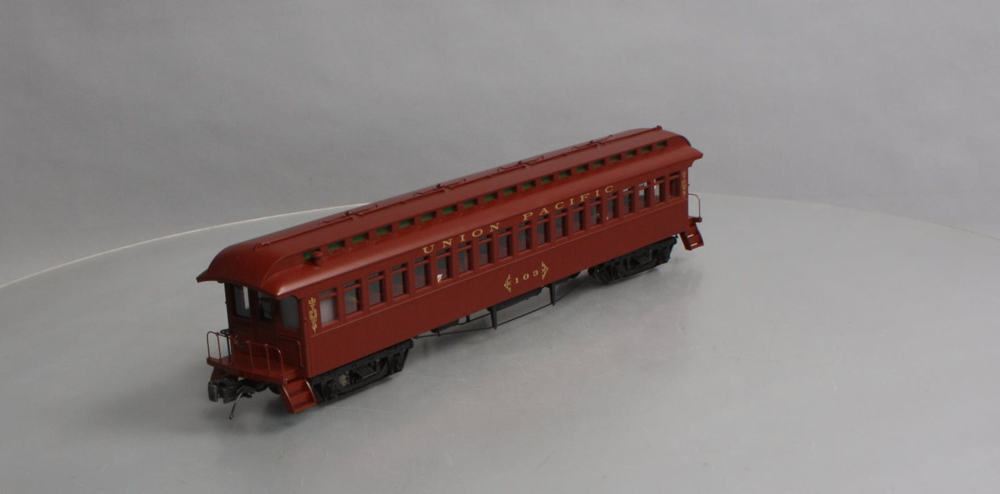 MTH 20-62013B Union Pacific 64' Woodsided Coach Passenger Car #103  LN/Box