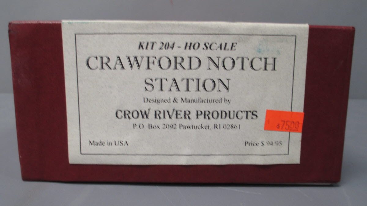 Crow River 204 HO Crawford Notch Station Kit
