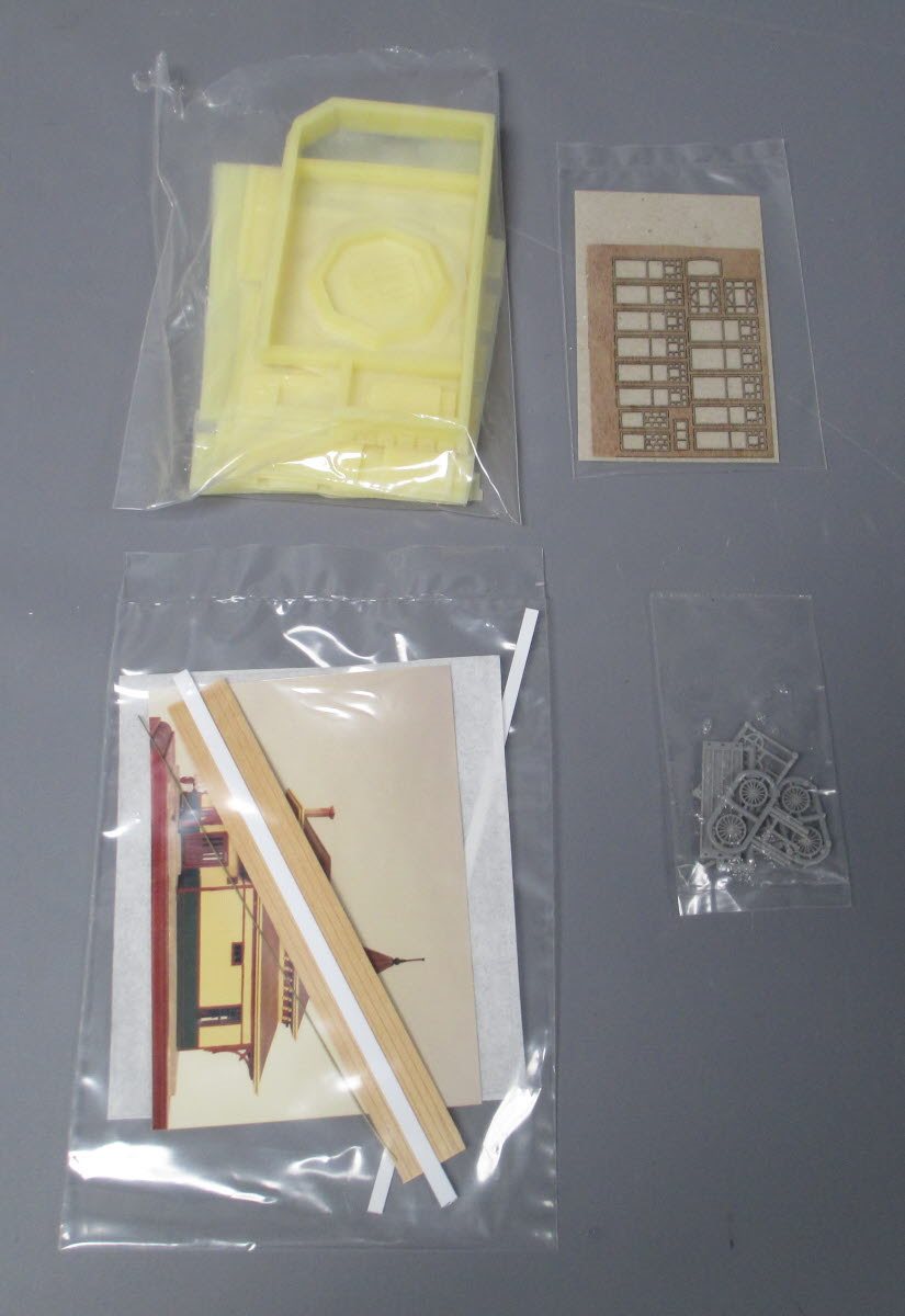 Crow River 204 HO Crawford Notch Station Kit