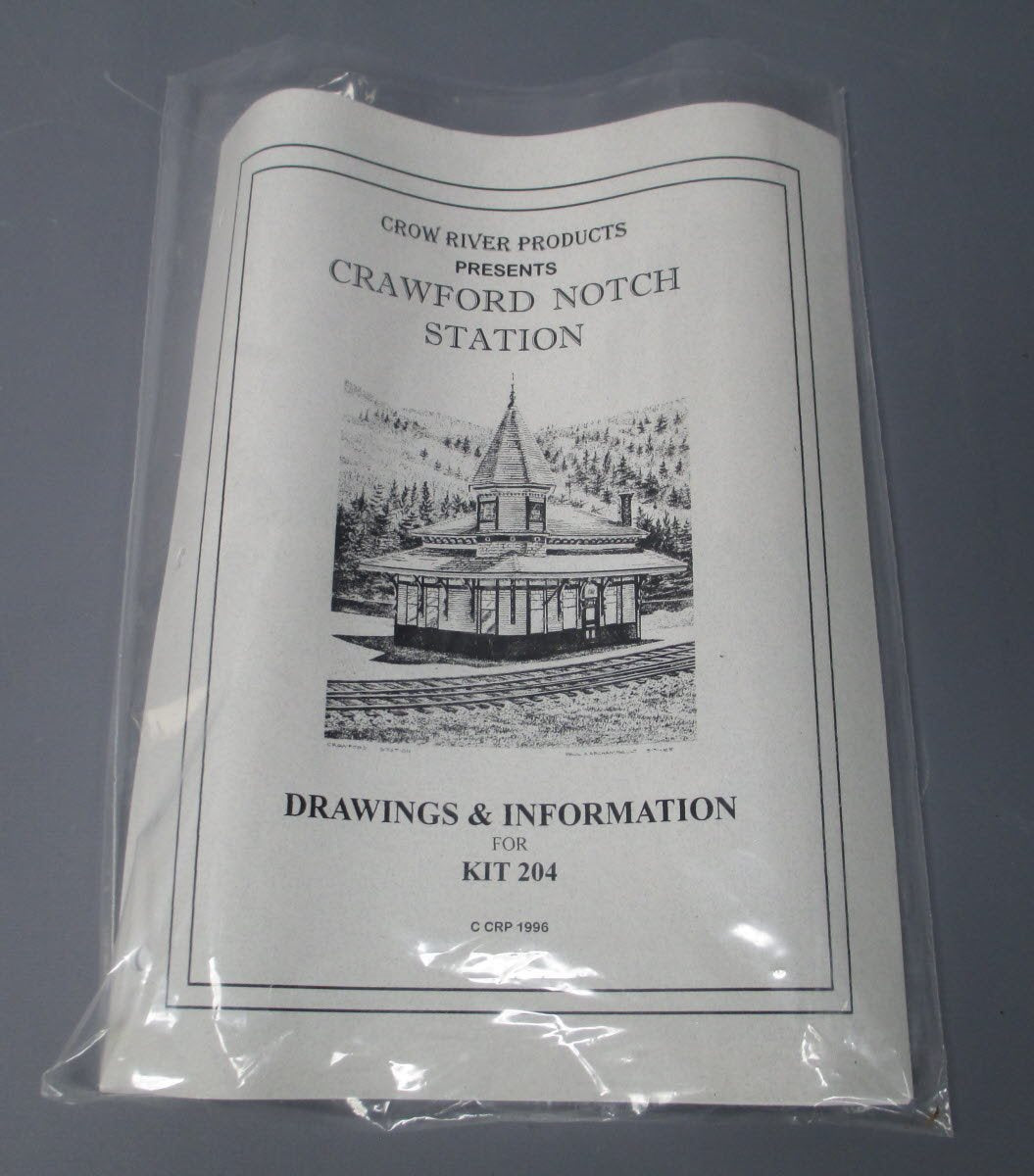 Crow River 204 HO Crawford Notch Station Kit