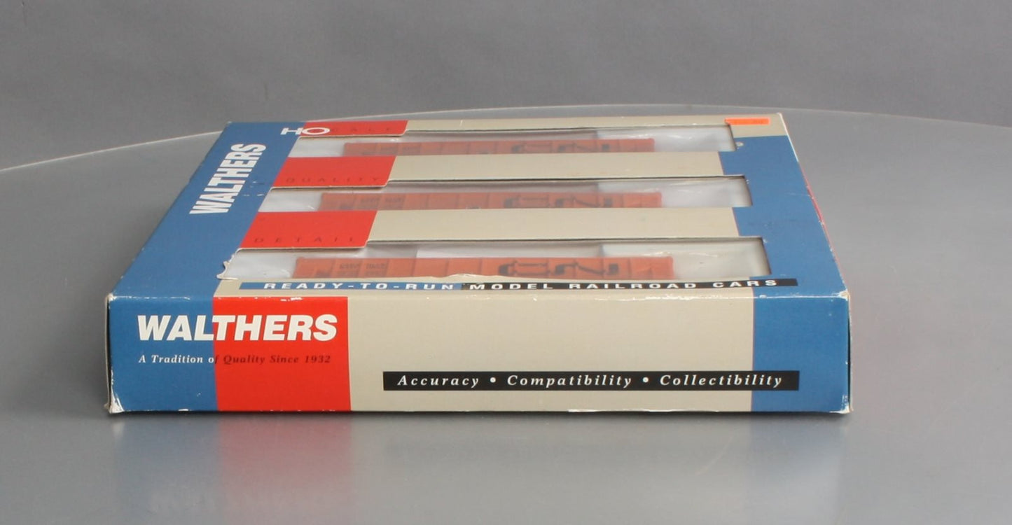Walthers 932-34214 HO Scale Canadian National Ballast Hoppers (Set of 3) LN/Box