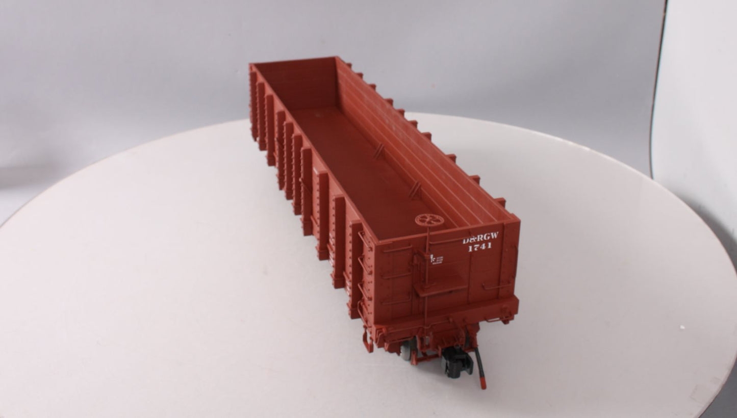 AMS 1741 1:20.3 Scale D&RGW High Side Gondola Car #1741 MT/Box