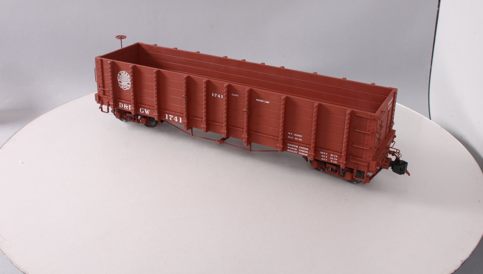 AMS 1741 1:20.3 Scale D&RGW High Side Gondola Car #1741 MT/Box