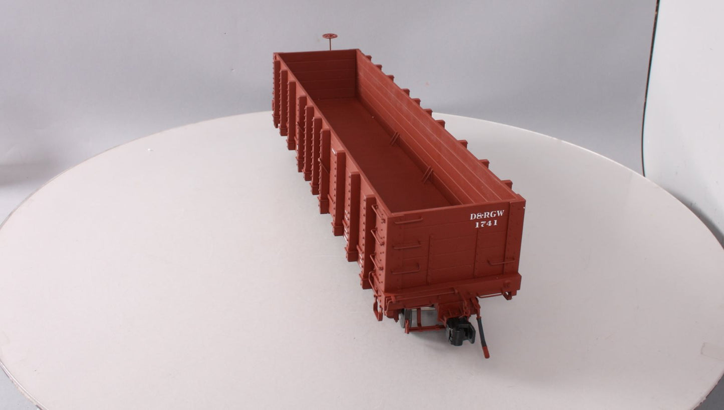 AMS 1741 1:20.3 Scale D&RGW High Side Gondola Car #1741 MT/Box