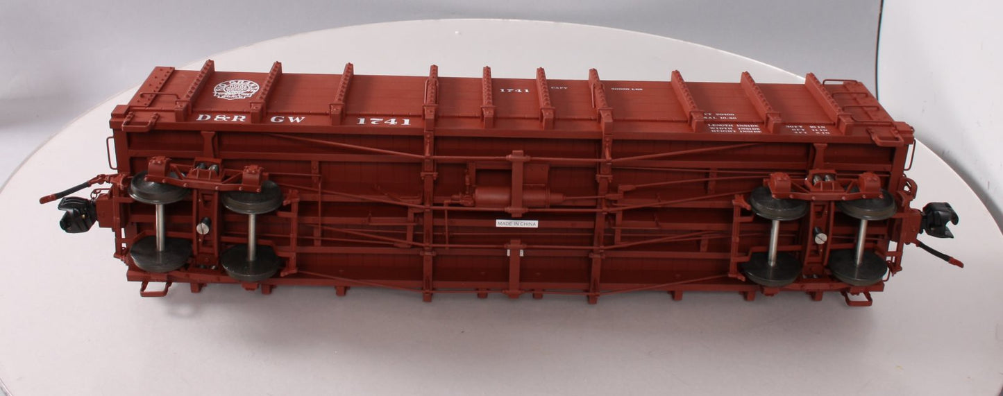 AMS 1741 1:20.3 Scale D&RGW High Side Gondola Car #1741 MT/Box