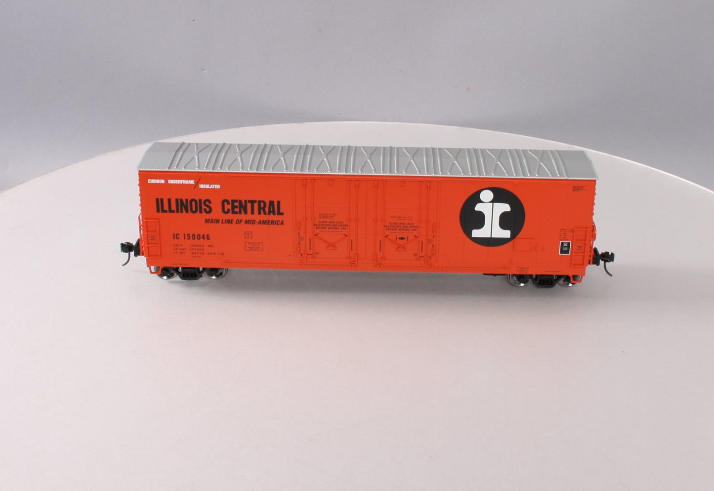 Atlas 3002319-1 O Scale IC Double Plug Box Car #150046 [2-Rail] LN/Box