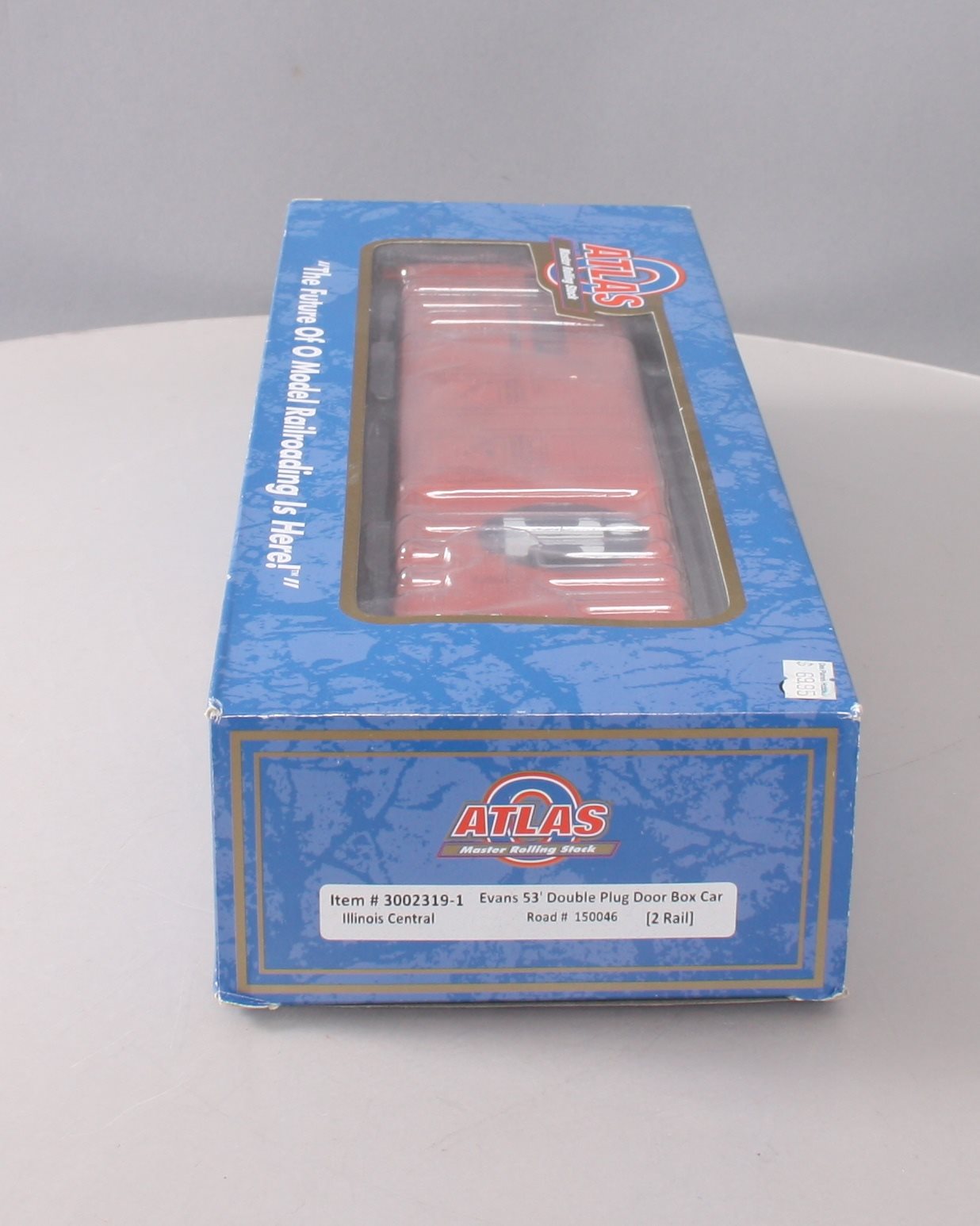 Atlas 3002319-1 O Scale IC Double Plug Box Car #150046 [2-Rail] LN/Box