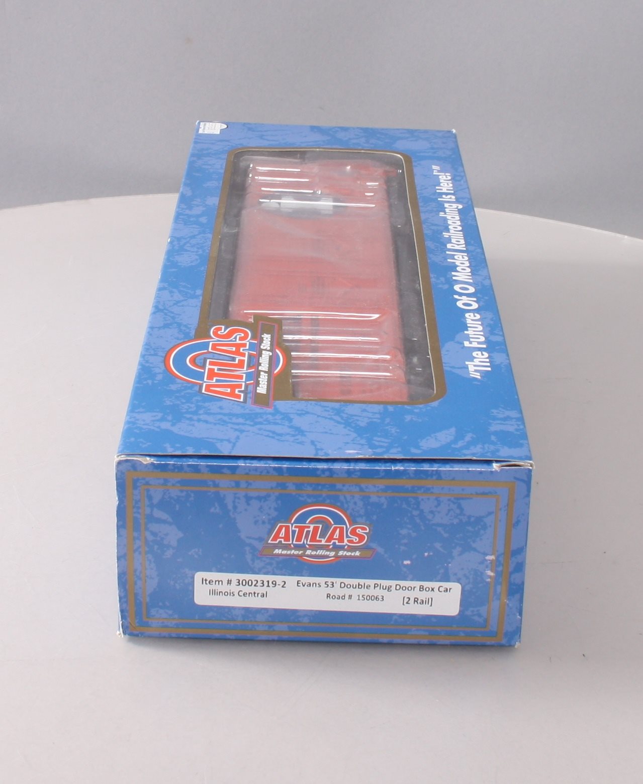 Atlas 3002319-2 O Scale IC Double Plug Door Boxcar #150063 [2-Rail] LN/Box
