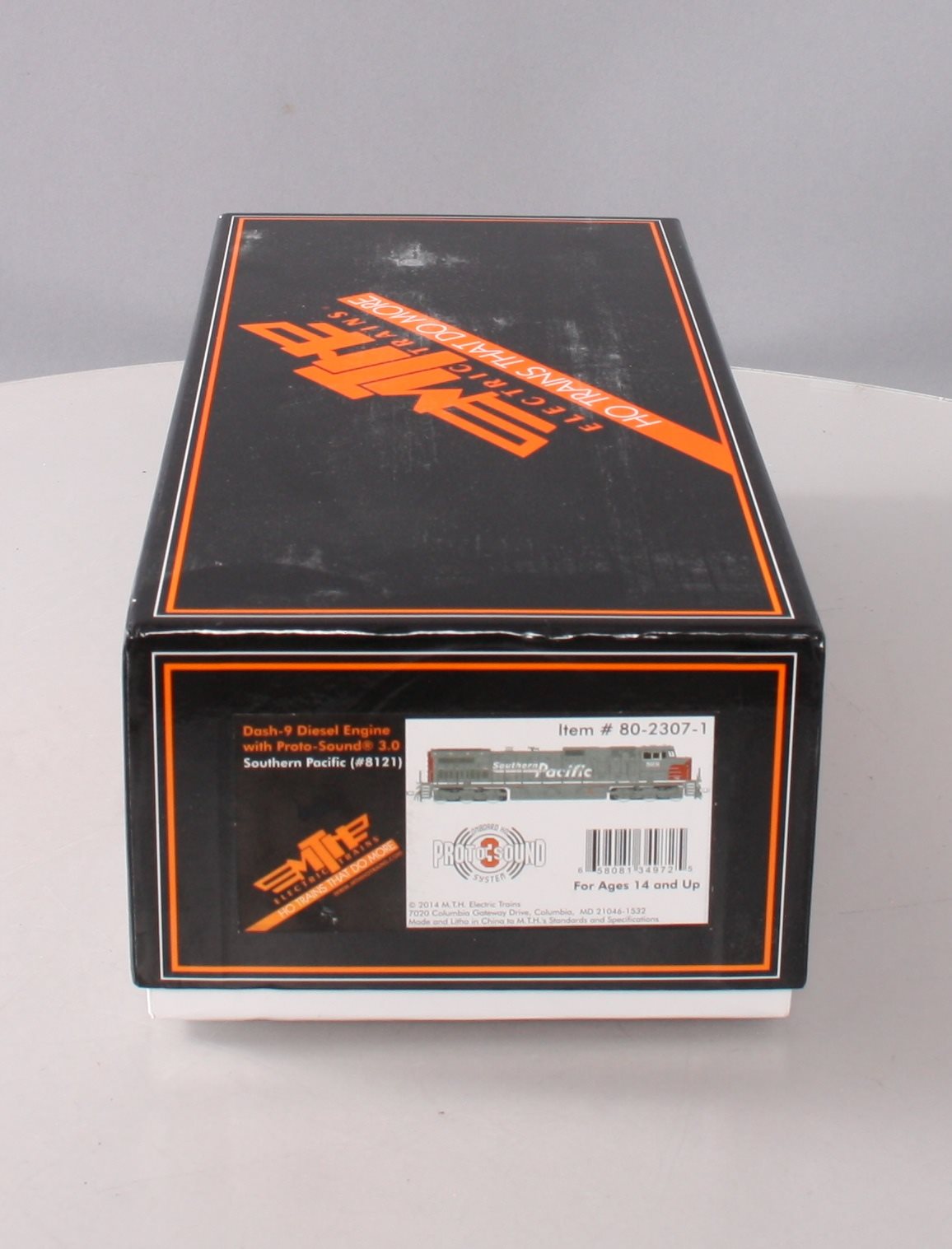 MTH 80-2307-1 HO Southern Pacific Dash-9 Diesel Engine with Proto-Sound 3 #8121