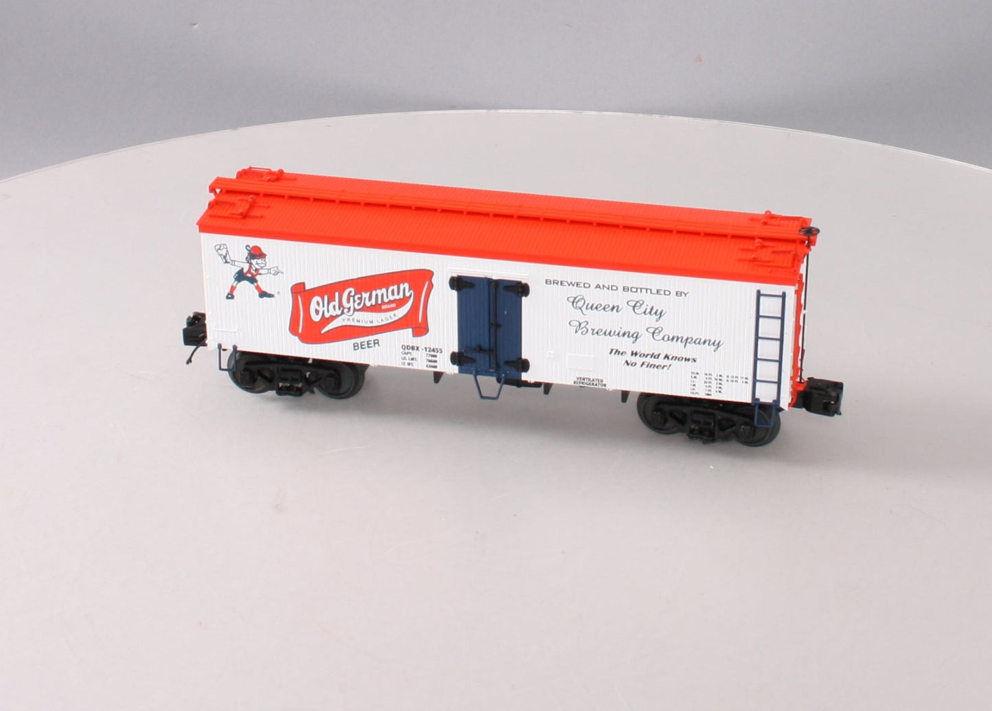 MTH 20-5636C O Gauge Old German 36' Woodsided Reefer Car EX/Box