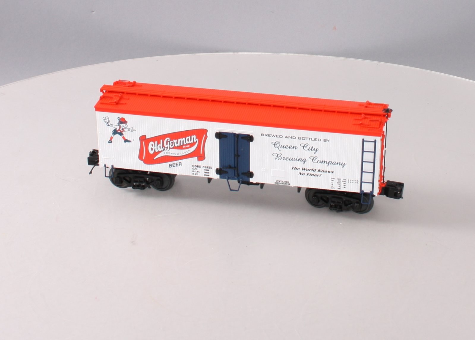 MTH 20-5636C O Gauge Old German 36' Woodsided Reefer Car EX/Box