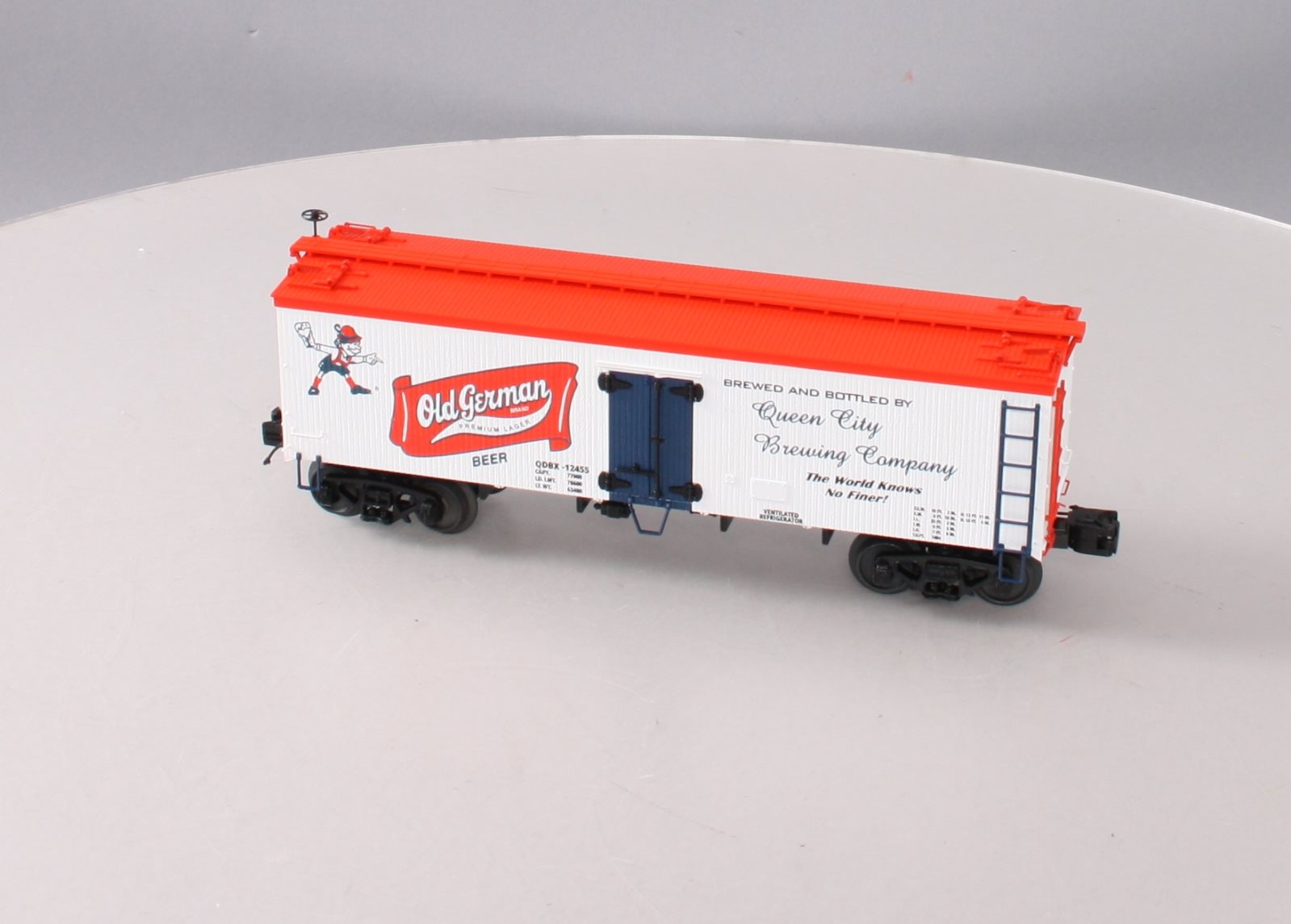 MTH 20-5636C O Gauge Old German 36' Woodsided Reefer Car EX/Box