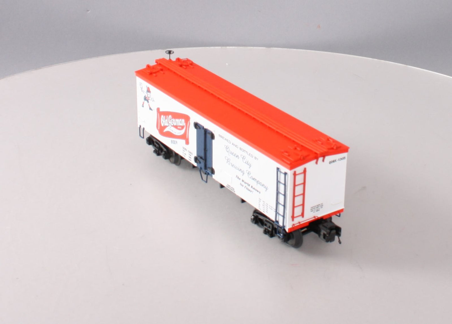 MTH 20-5636C O Gauge Old German 36' Woodsided Reefer Car EX/Box