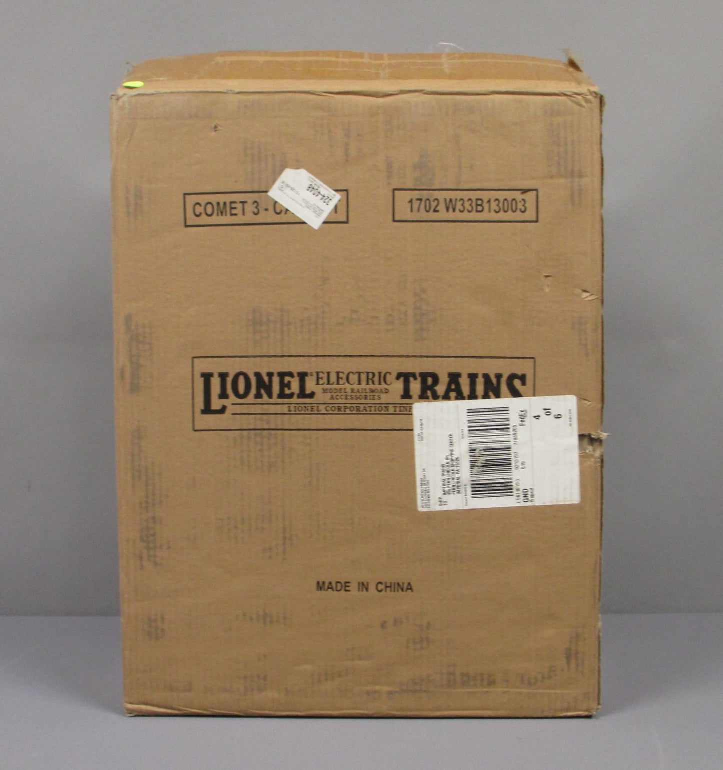 MTH 11-40065 Standard Gauge Lionel Corporation Tinplate 3-Car Presidential Set LN/Box