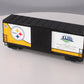 MTH 30-74560 "O" Gauge Pittsburgh Steelers 40'High Cube Boxcar LN/Box