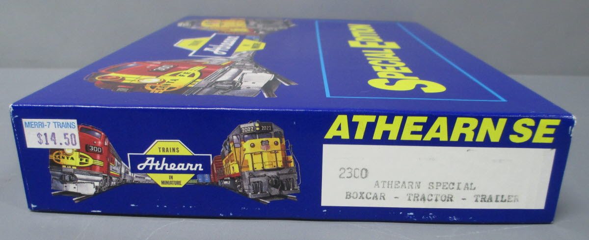 Athearn 2300 HO Special Edition Boxcar w/Tractor Trailer Kit (Set of 3)