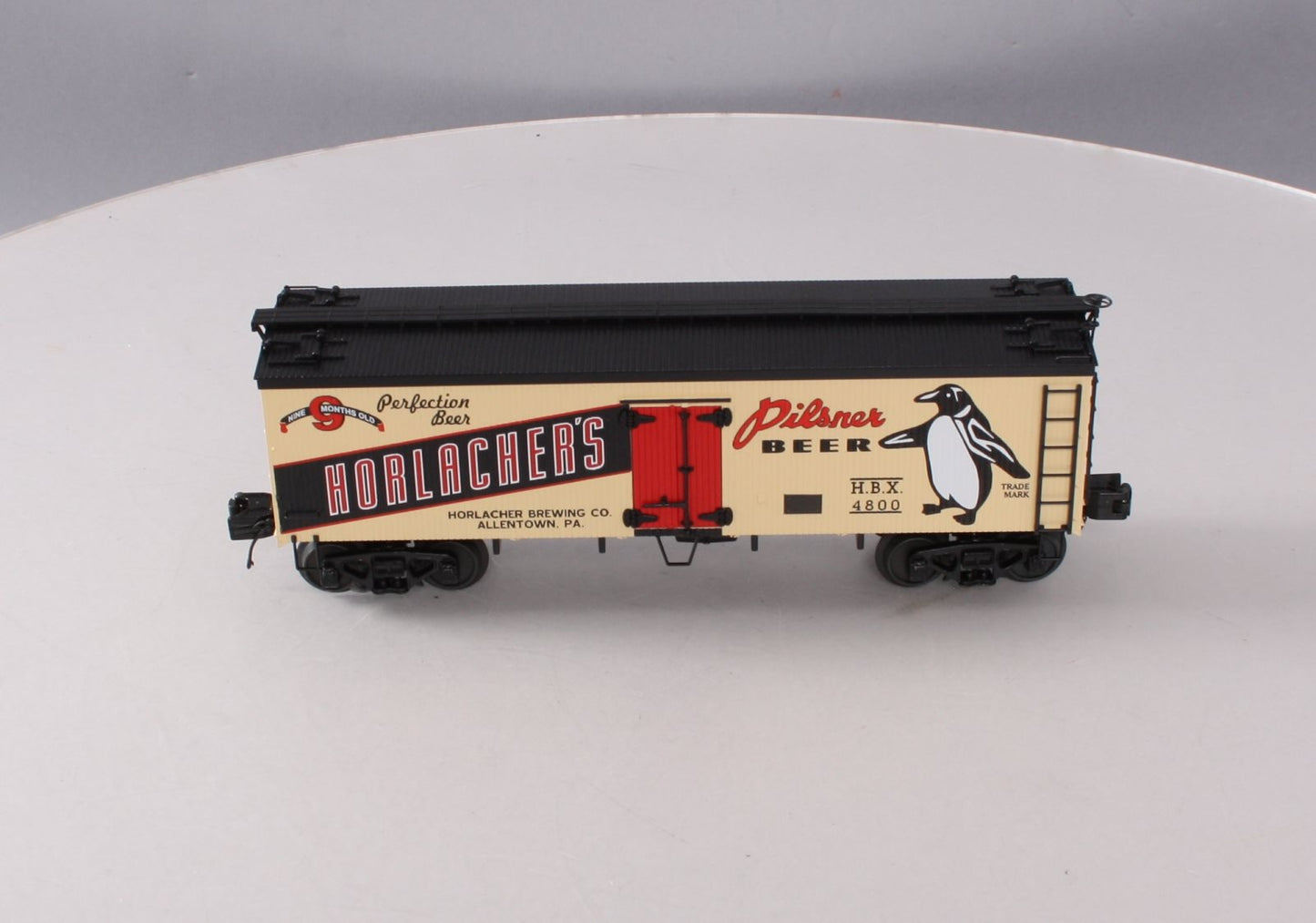 MTH 20-5636D Horlacher 36' Woodsided Reefer Car EX/Box