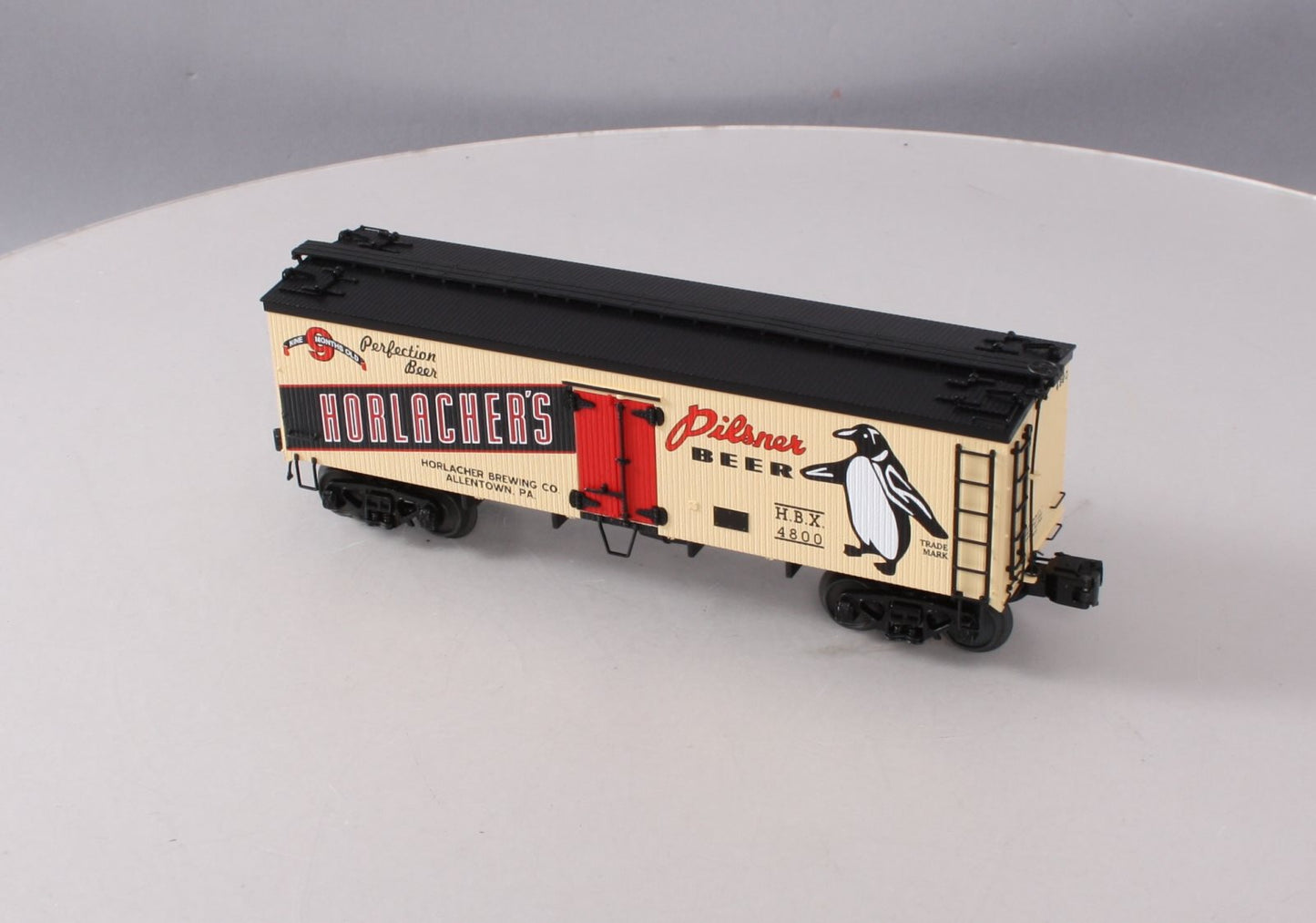 MTH 20-5636D Horlacher 36' Woodsided Reefer Car EX/Box