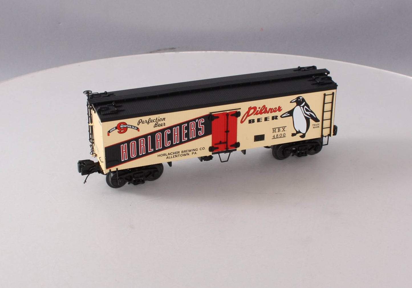 MTH 20-5636D Horlacher 36' Woodsided Reefer Car EX/Box