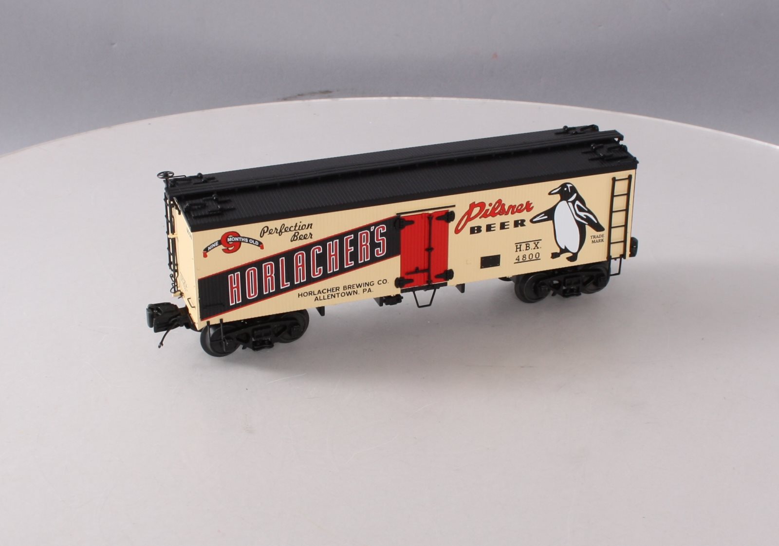 MTH 20-5636D Horlacher 36' Woodsided Reefer Car EX/Box