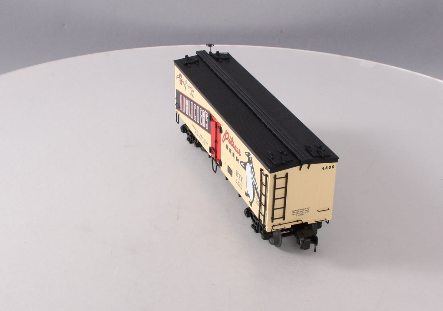 MTH 20-5636D Horlacher 36' Woodsided Reefer Car EX/Box