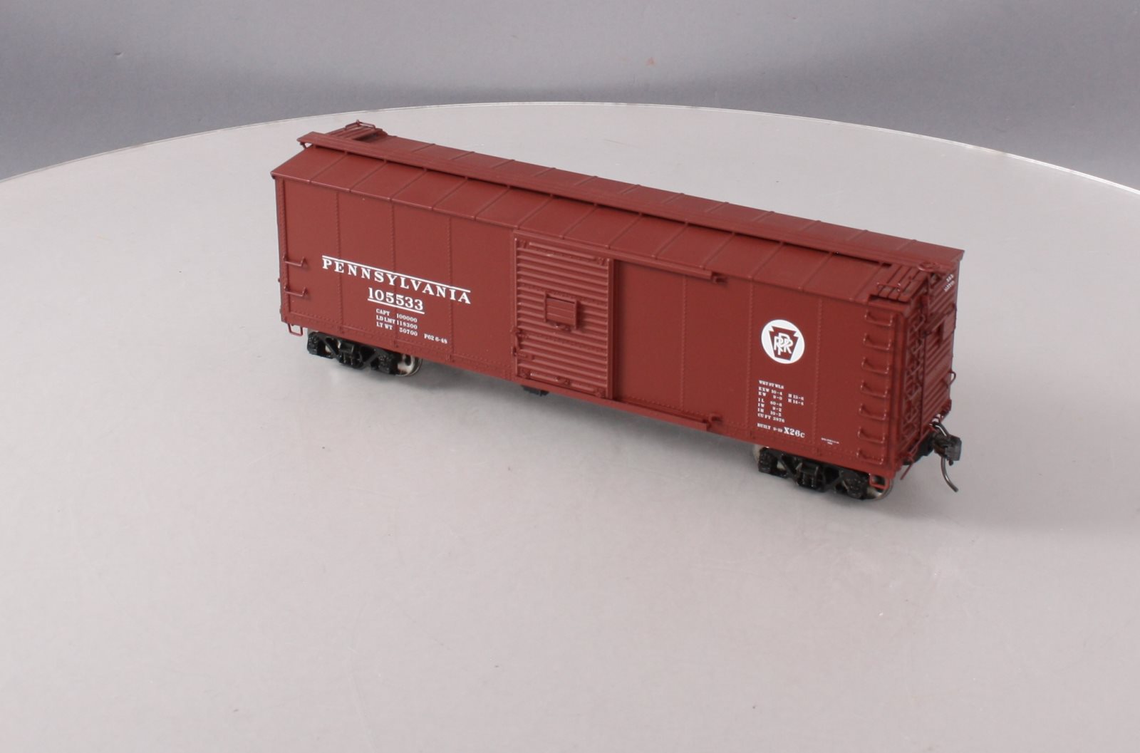 Atlas 7484-3 O Scale Pennsylvania Steel Re-Built USRA Box Car #105533 (2 Rail) LN/Box