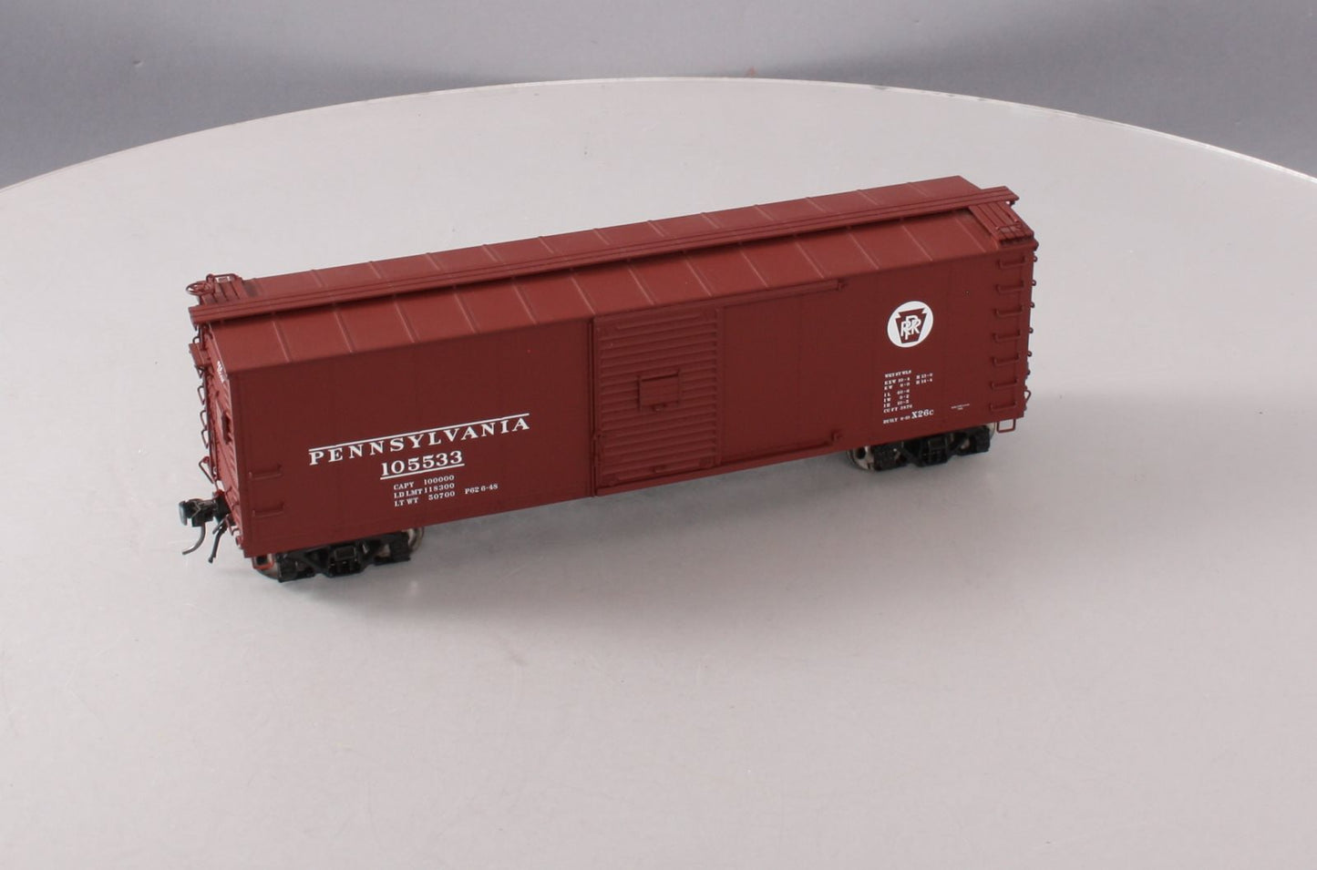 Atlas 7484-3 O Scale Pennsylvania Steel Re-Built USRA Box Car #105533 (2 Rail) LN/Box