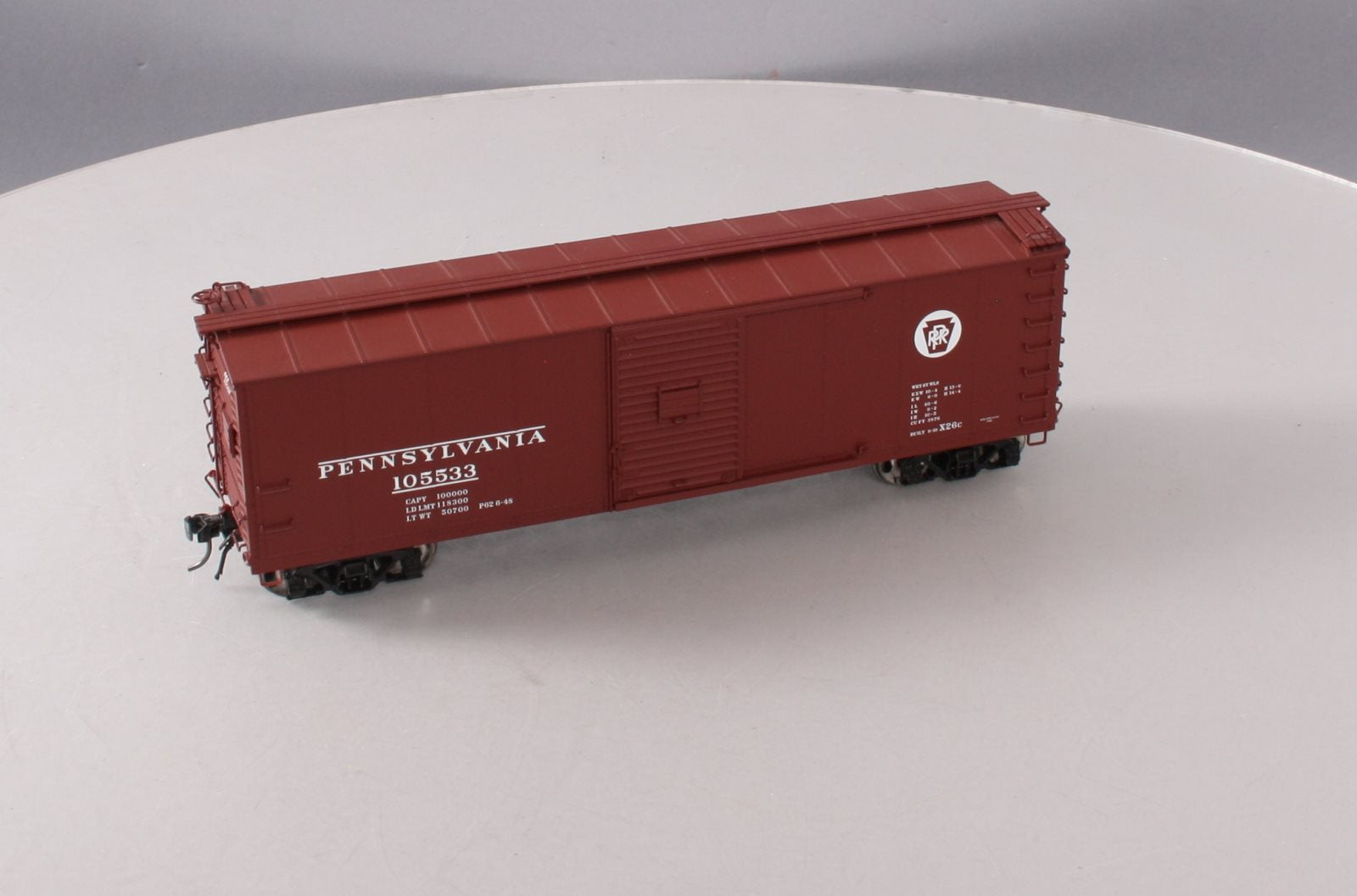 Atlas 7484-3 O Scale Pennsylvania Steel Re-Built USRA Box Car #105533 (2 Rail) LN/Box