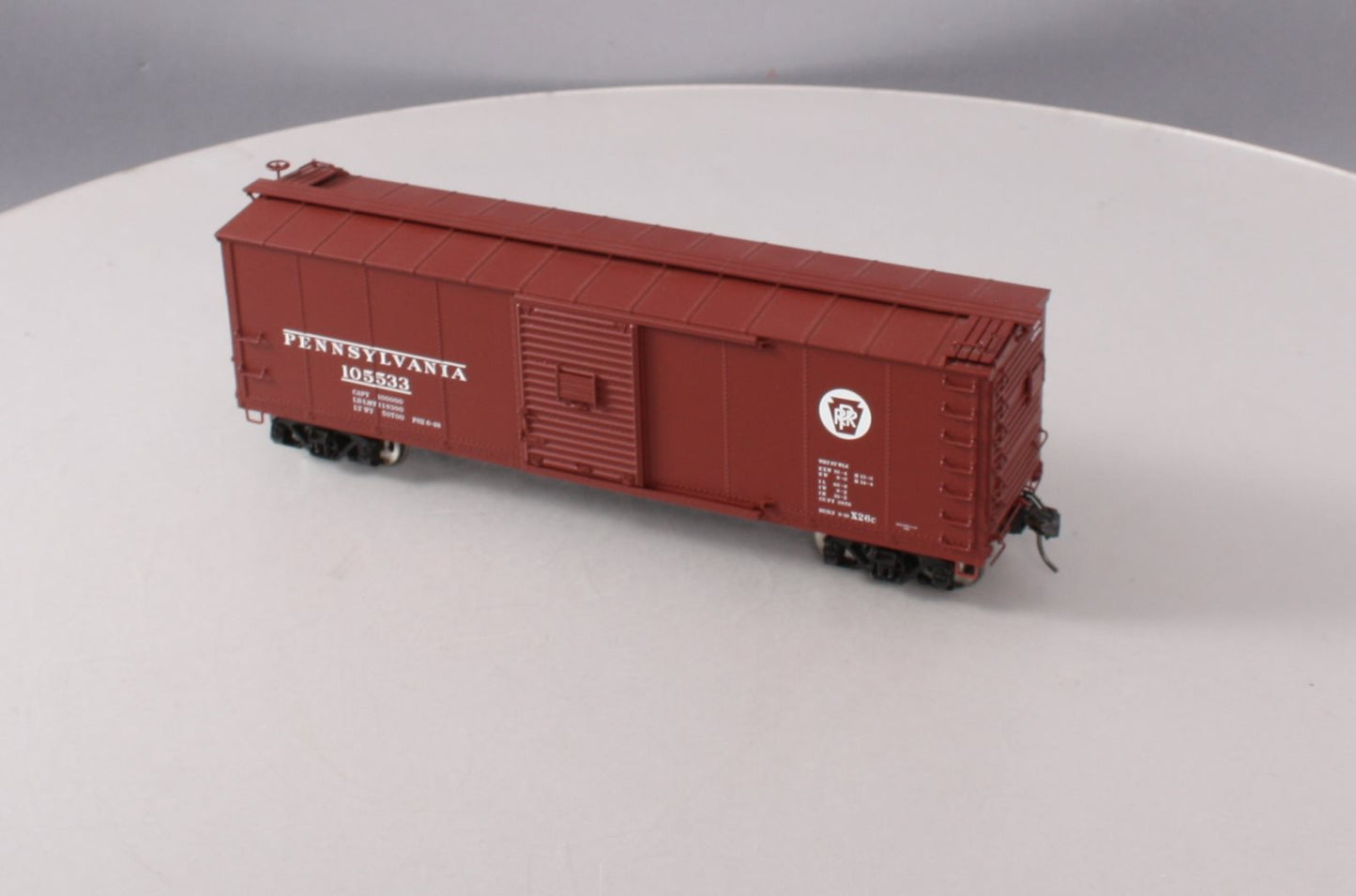 Atlas 7484-3 O Scale Pennsylvania Steel Re-Built USRA Box Car #105533 (2 Rail) LN/Box