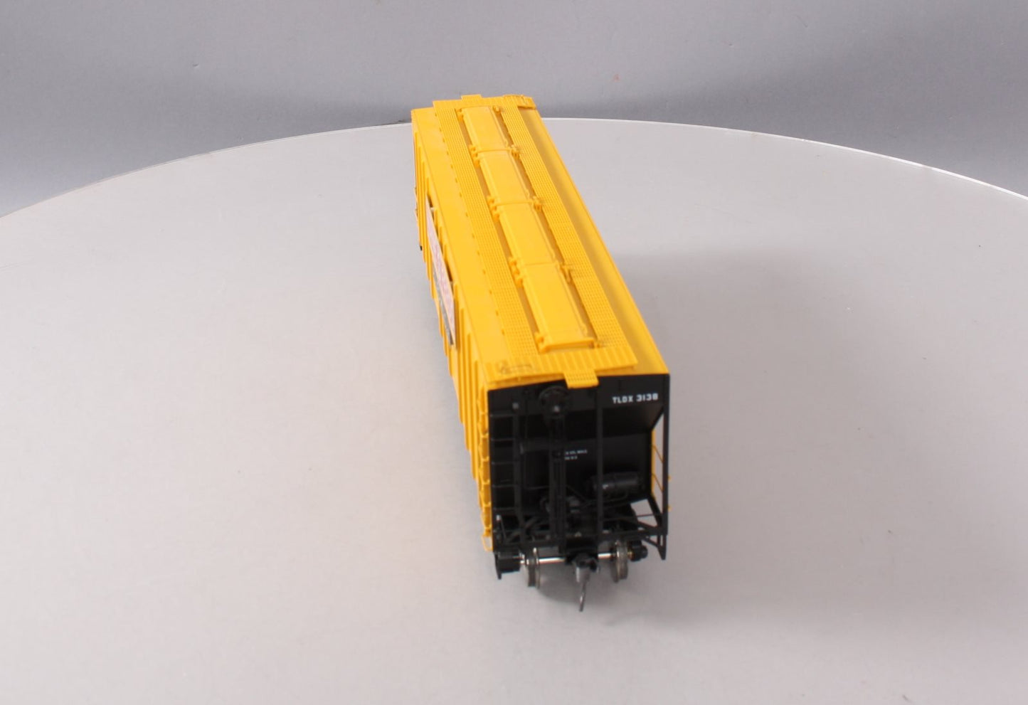 Atlas 7381-3 O Scale Wayne Feeds Low Side Covered Hopper #3138 (2-Rail) LN/Box