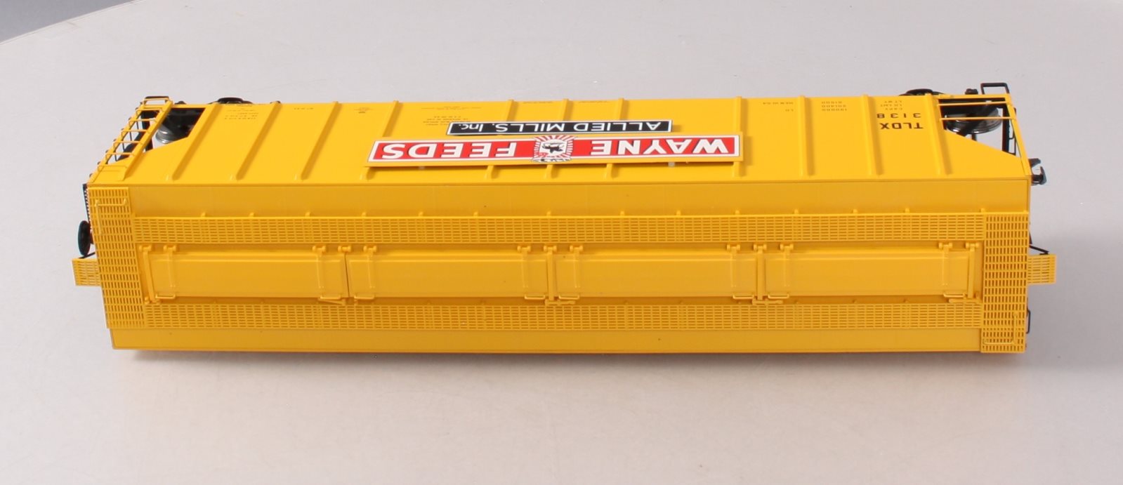 Atlas 7381-3 O Scale Wayne Feeds Low Side Covered Hopper #3138 (2-Rail) LN/Box