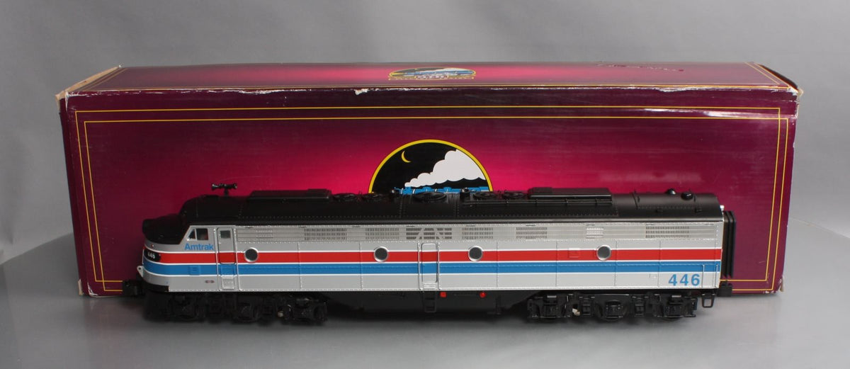 MTH 20-20850-4 O Amtrak E-8 A Unit Non-Powered Diesel Engine #446 LN/Box