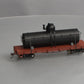 Bachmann 27199 On30 Black Painted & Unlettered Tank Car w/Flat Frame