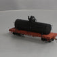 Bachmann 27199 On30 Black Painted & Unlettered Tank Car w/Flat Frame
