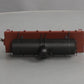 Bachmann 27199 On30 Black Painted & Unlettered Tank Car w/Flat Frame