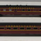 Lionel 6-83002 O Gauge Pennsylvania BLI StationSounds 2-Unit Diner Cars NIB